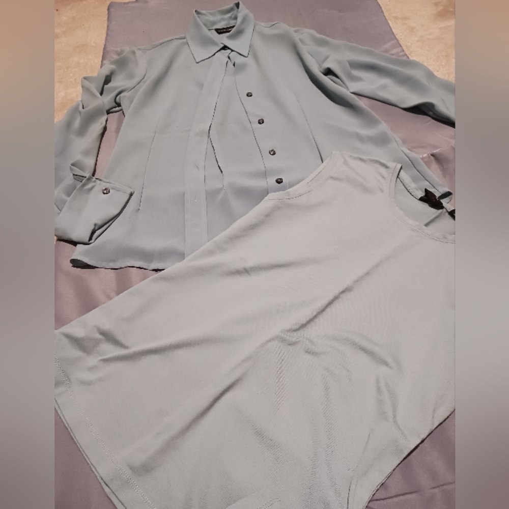 New York & Company shirt set